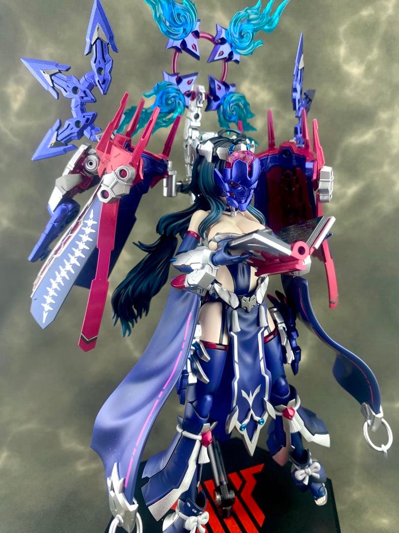 メガミデバイス　皇巫　ツクヨミ　レガリア　塗装完成品
