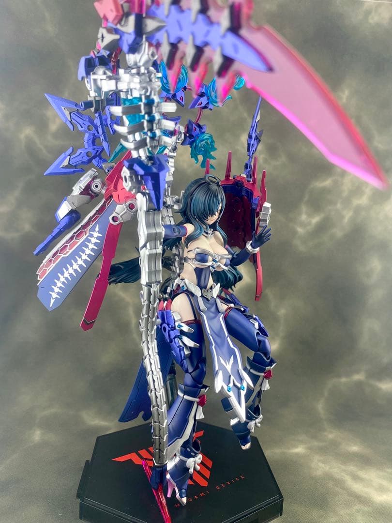 メガミデバイス　皇巫　ツクヨミ　レガリア　塗装完成品
