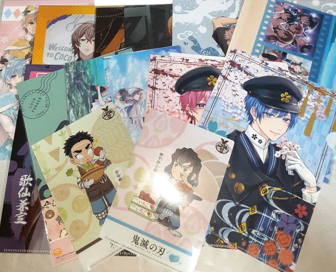アニメグッズ クリアファイル 大量 まとめ売り 250点
