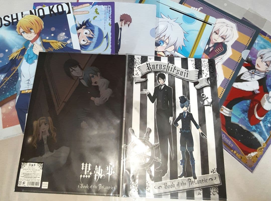 アニメグッズ クリアファイル 大量 まとめ売り 250点