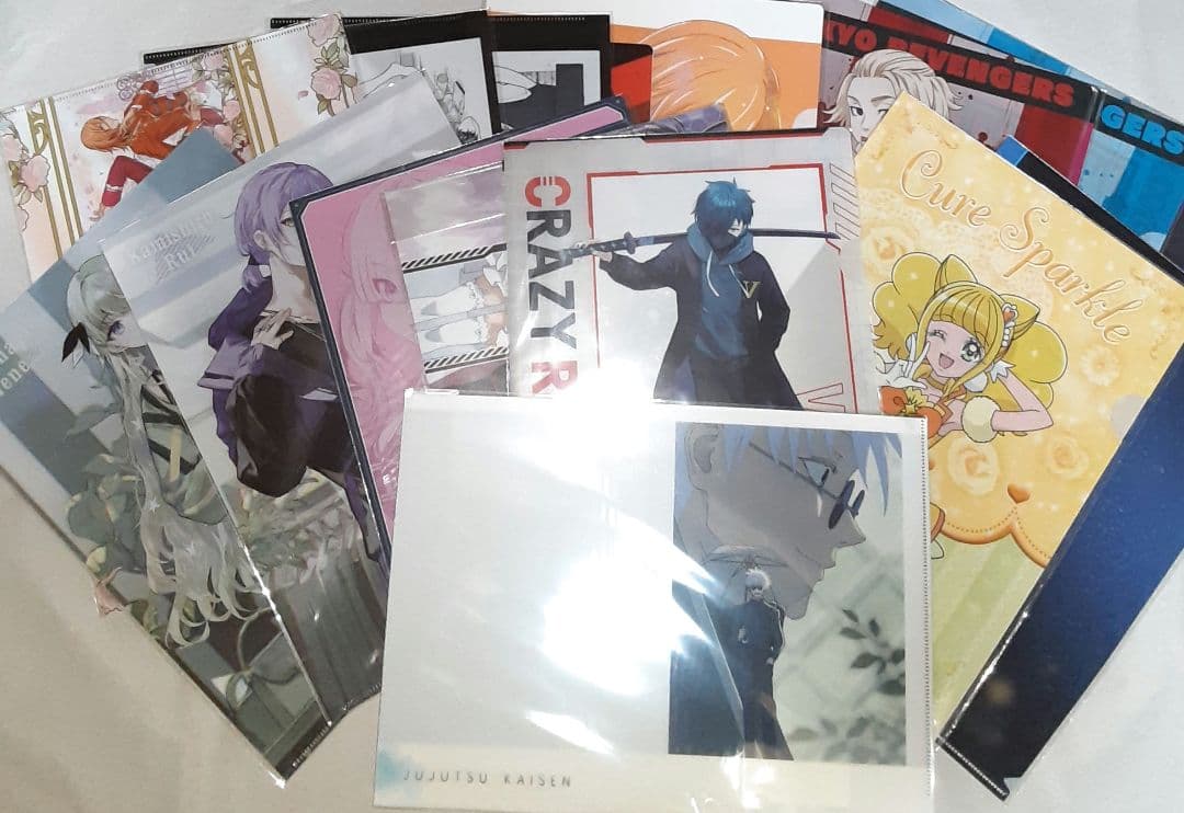 アニメグッズ クリアファイル 大量 まとめ売り 250点