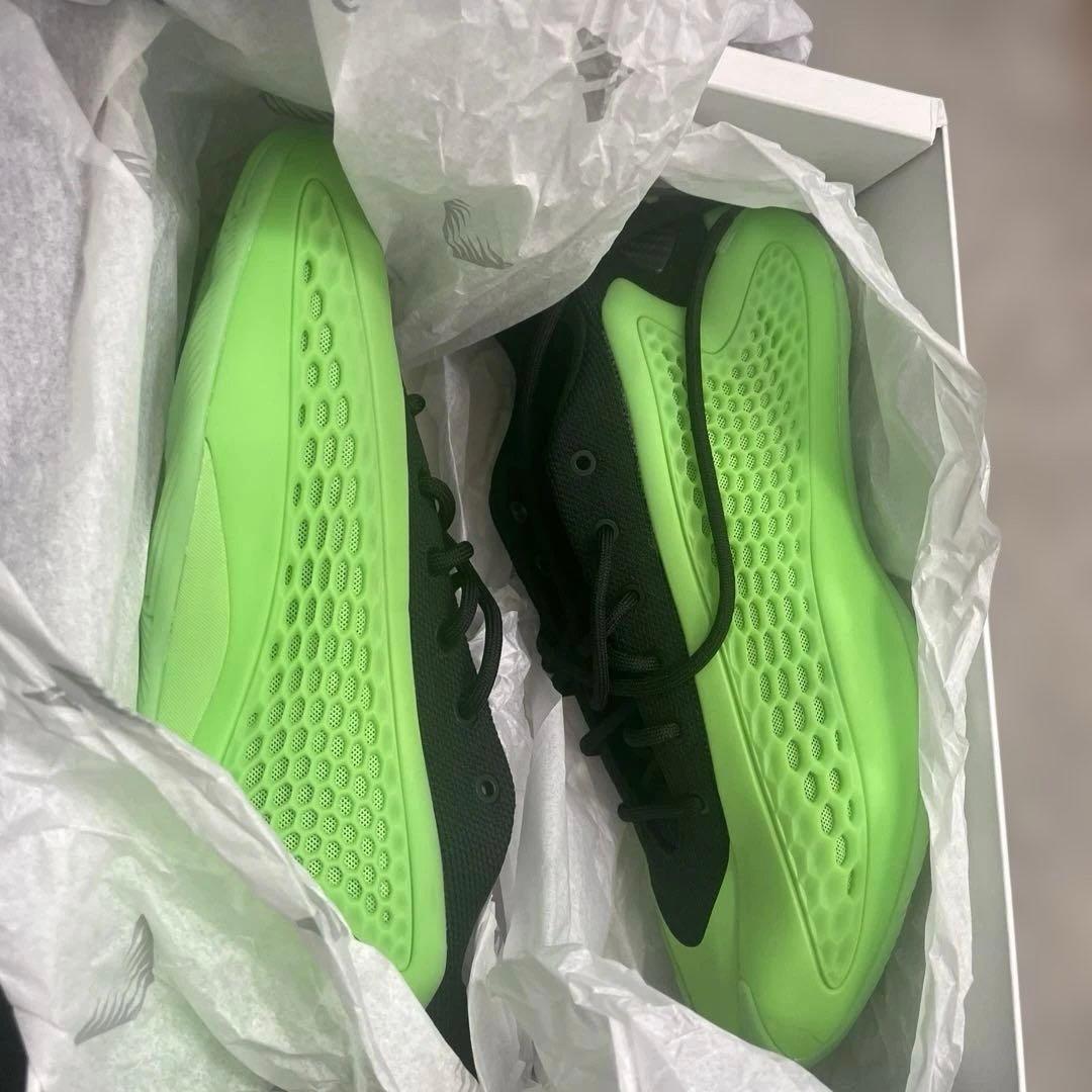 adidas AE1 LOW ブラック/グリーン　バッシュ