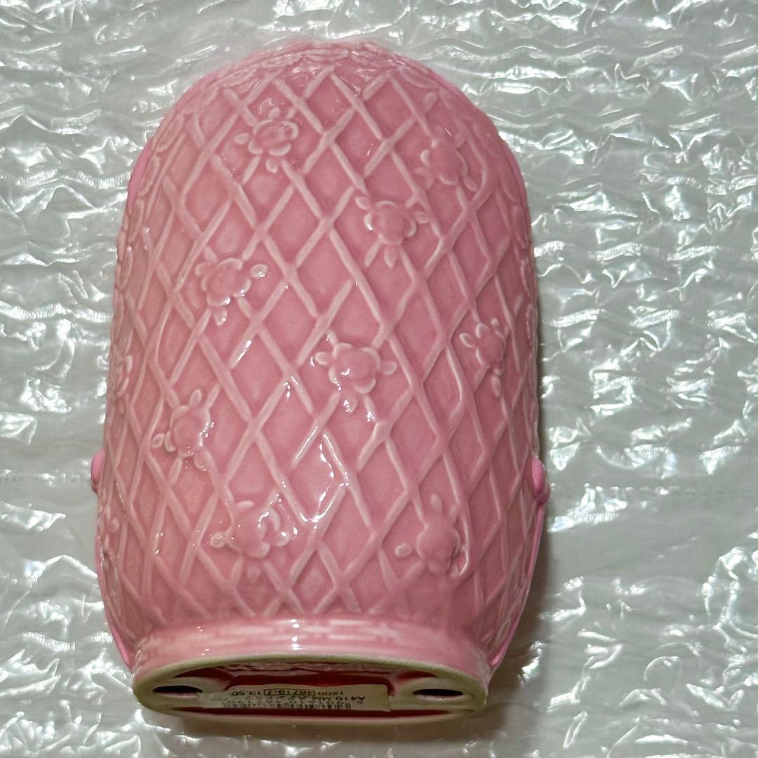 23年前　激レア　マイメロディ　陶器　ミニスタンドミラー　小物入れ　2003年