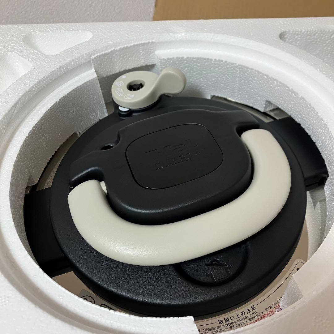 T-fal 圧力鍋 3L ティファール　クリプソ　アーチ　アイボリー