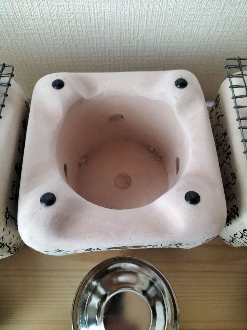 飛騨こんろ 七輪 陶器製 3点