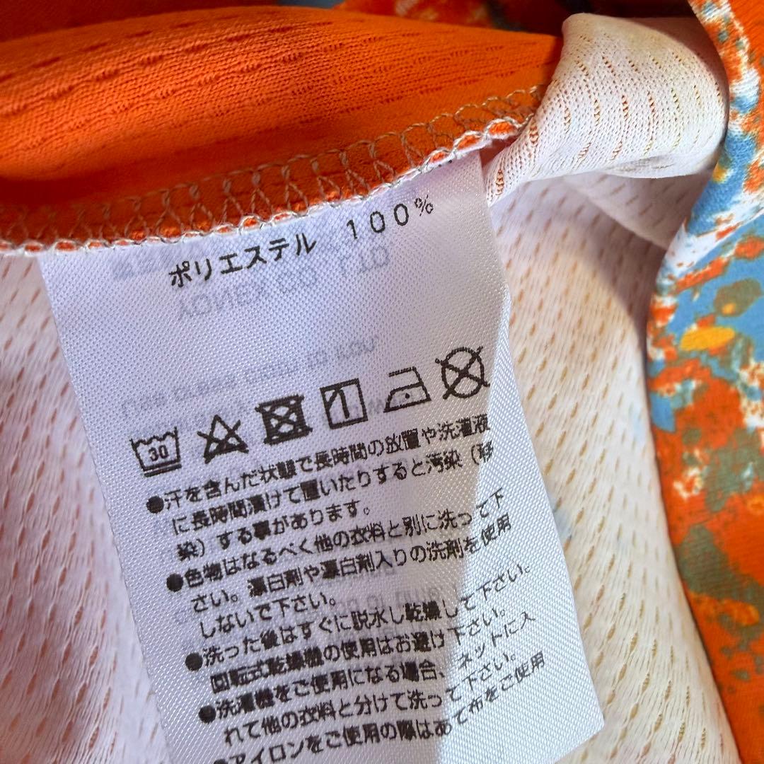 【ヨネックス】新品タグ付 ゲームシャツ ノースリーブ オレンジ M メンズ