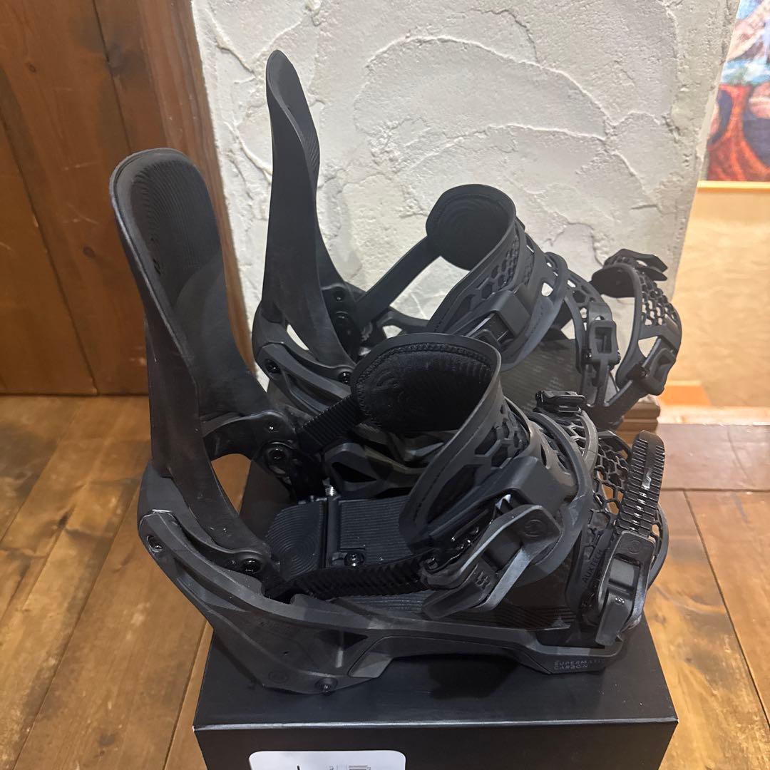 Nidecker Carbon Supermatic ビンディング ブラック