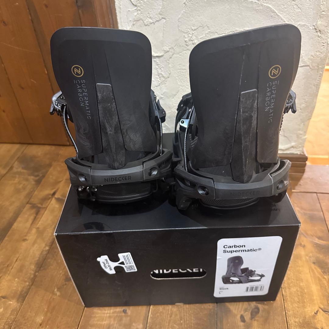 Nidecker Carbon Supermatic ビンディング ブラック