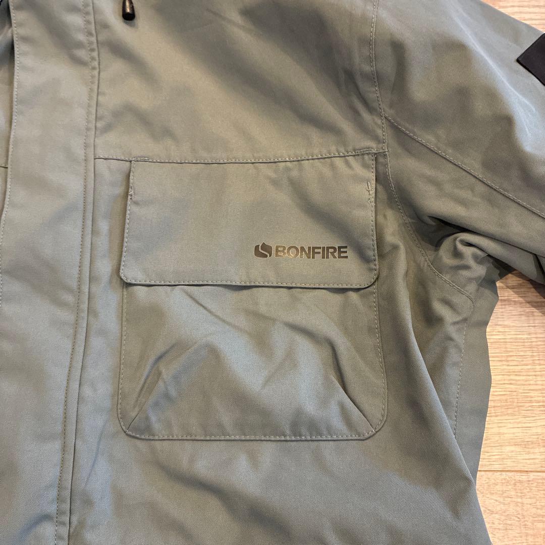 定価3.9万 ボンファイアスノーボード PITCH SHELL JACKET M