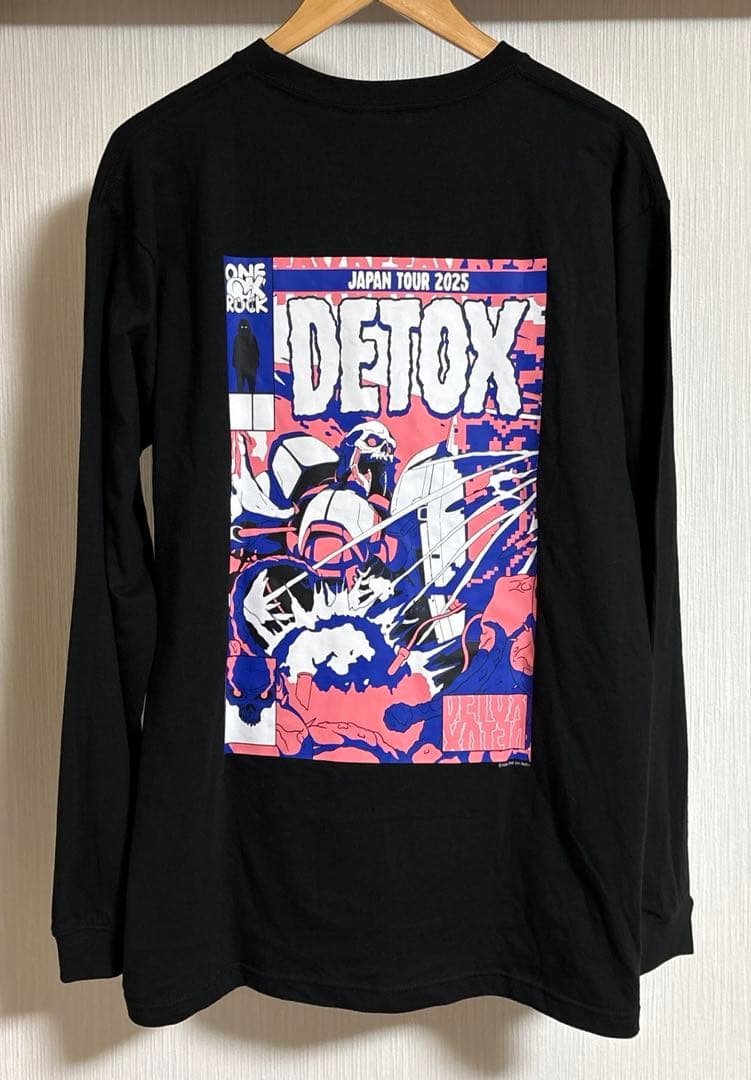 ONE OK ROCK 2025 デトックス ロングスリーブTシャツ　XL