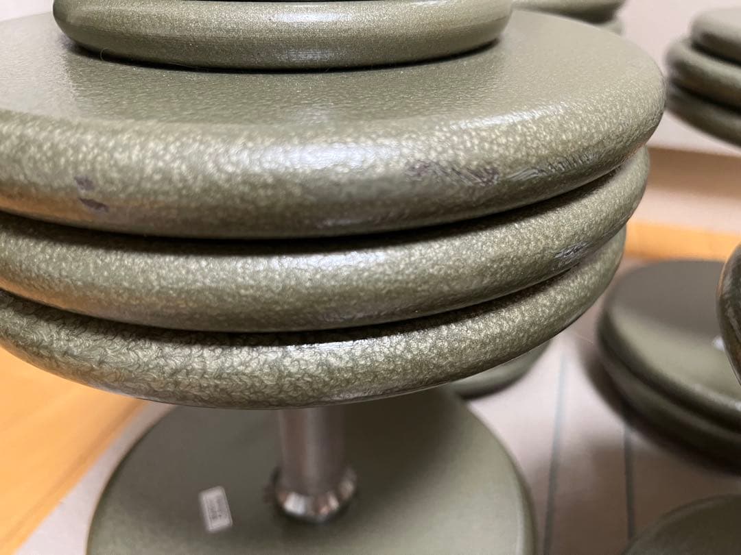 IVANKO ダンベルセット 31kg-1kg 18個