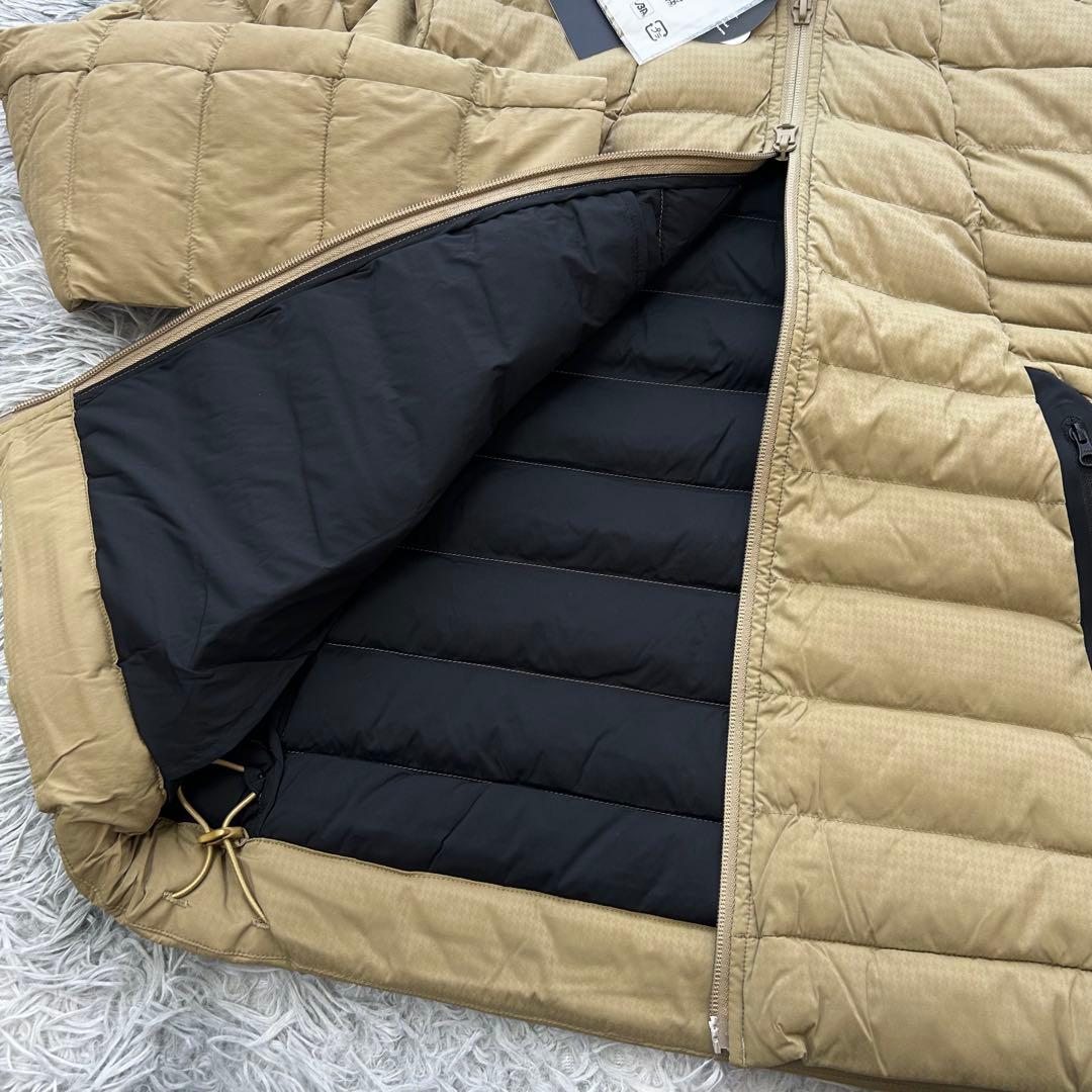 新品　パーリーゲイツ　ジャケット　中綿　フーディ　ベージュ　ダウン　サイズ2