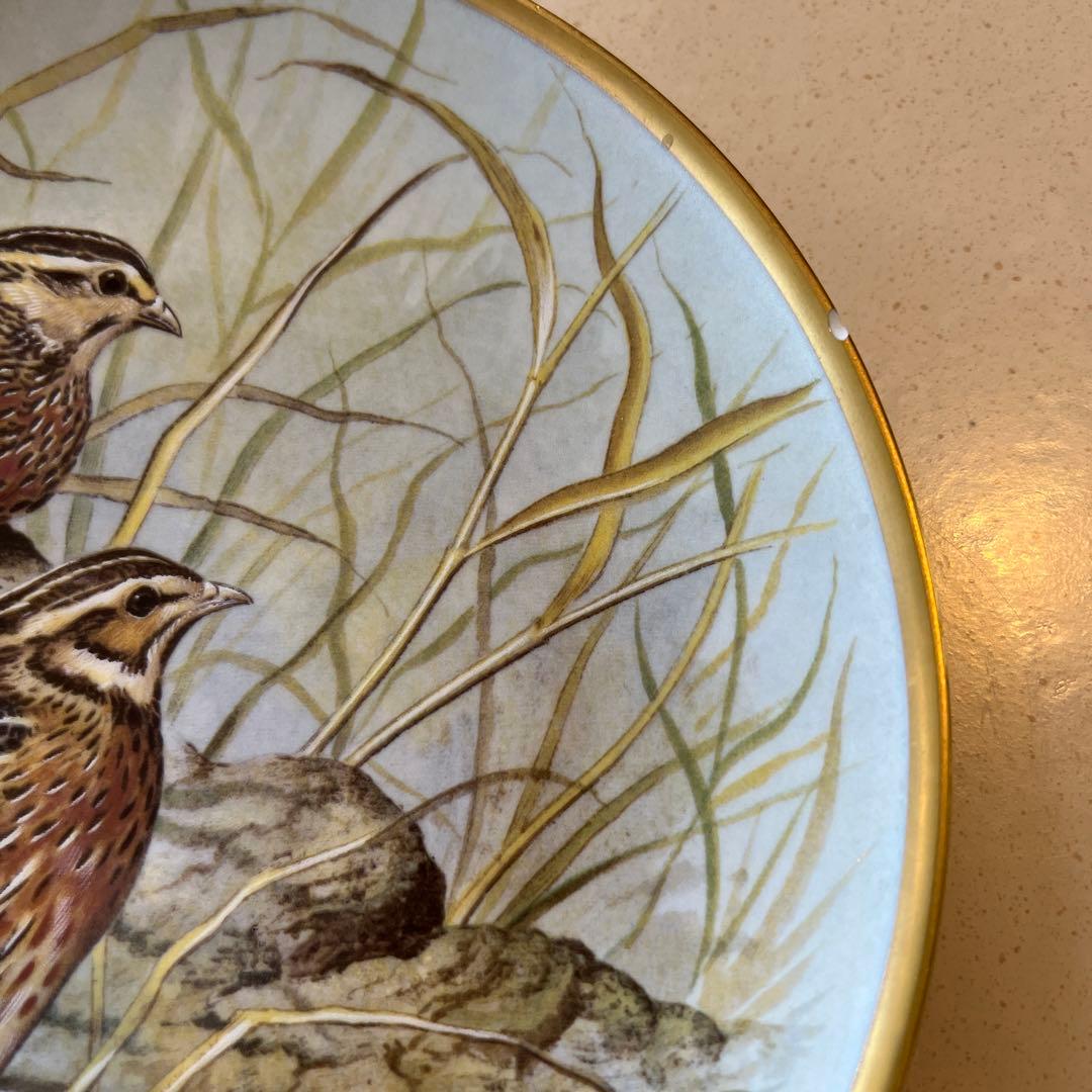 Limoges リモージュ ヴィンテージ 野鳥　絵皿　3枚セット
