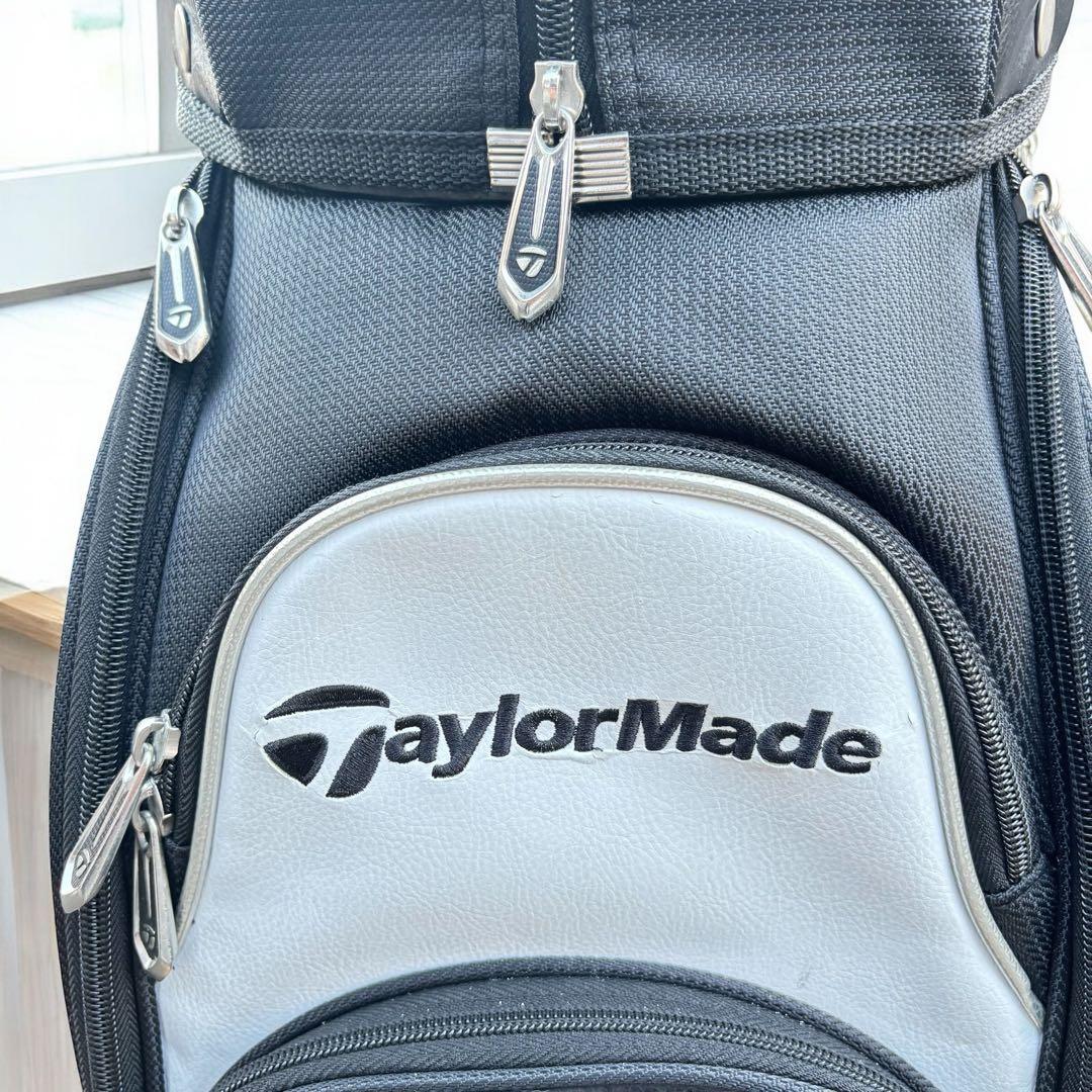 【王道本格派】TaylorMade キャディバッグ 5分割 自立型 動作良好