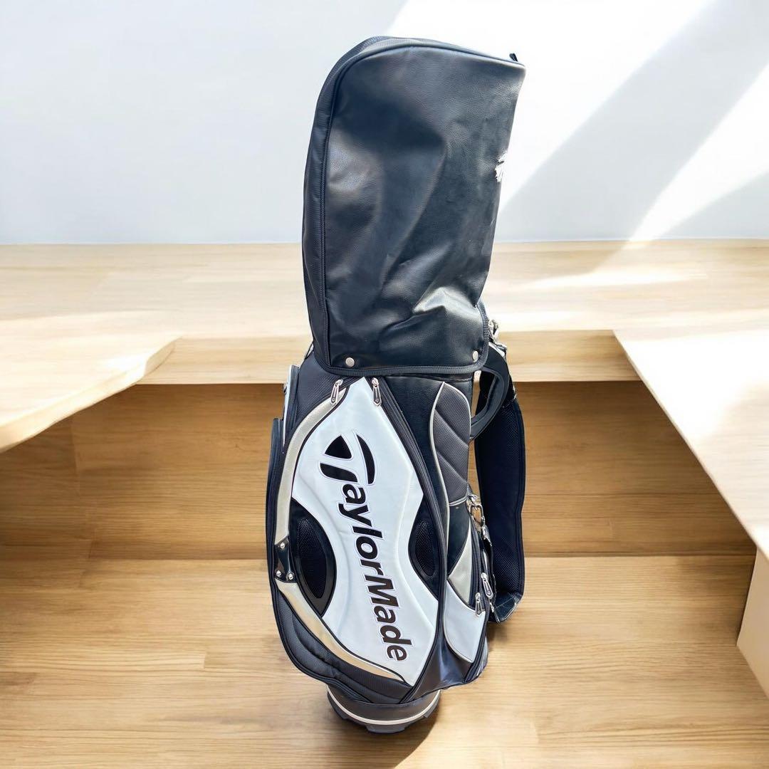 【王道本格派】TaylorMade キャディバッグ 5分割 自立型 動作良好