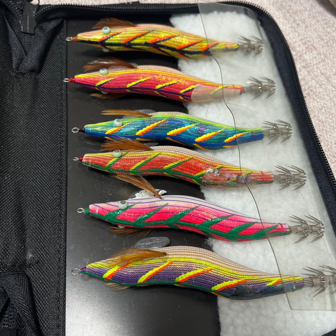 餌木猿3.5号　松SP SS ノーマル6本＋ケース　林釣漁具製作所