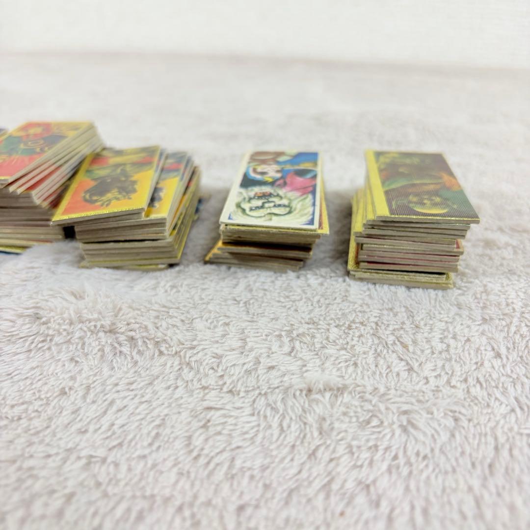 仮面ライダー　めんこ　怪人　ショッカー　金色　銀色　ゴールド　当時物　昭和レトロ