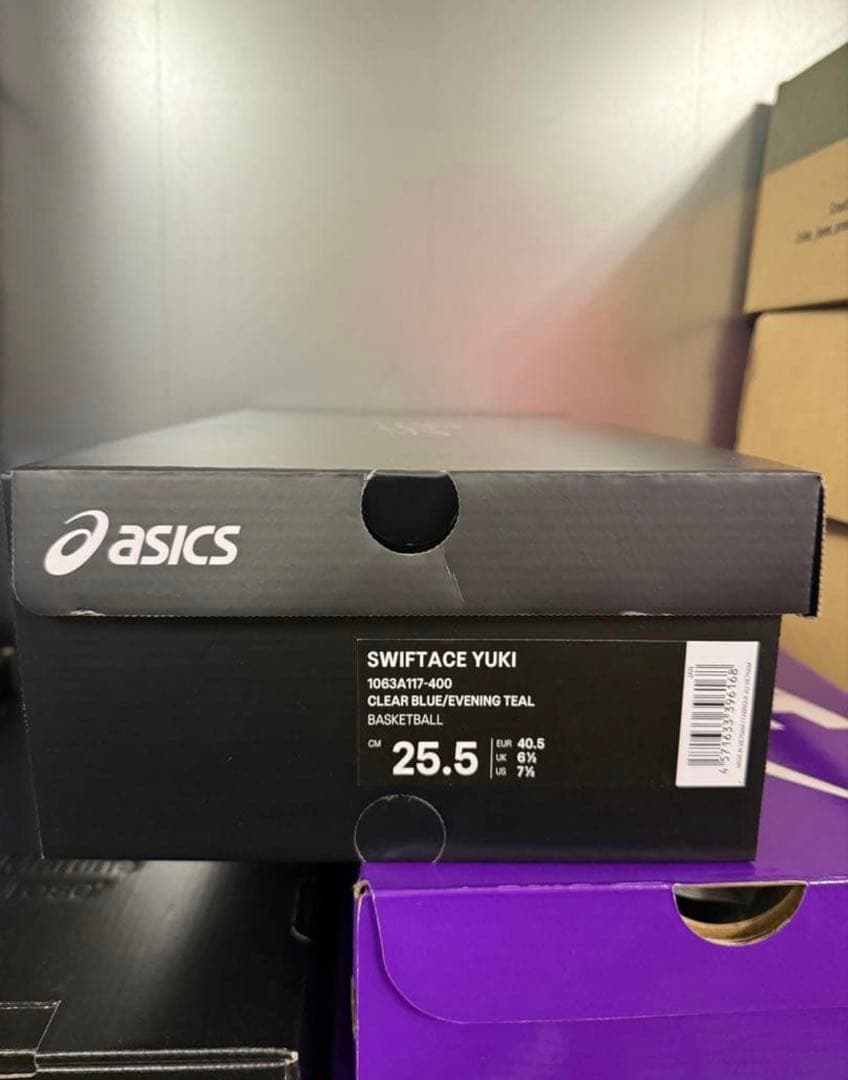Asics Swiftace Yuki Clear Blue 河村勇輝 25.5