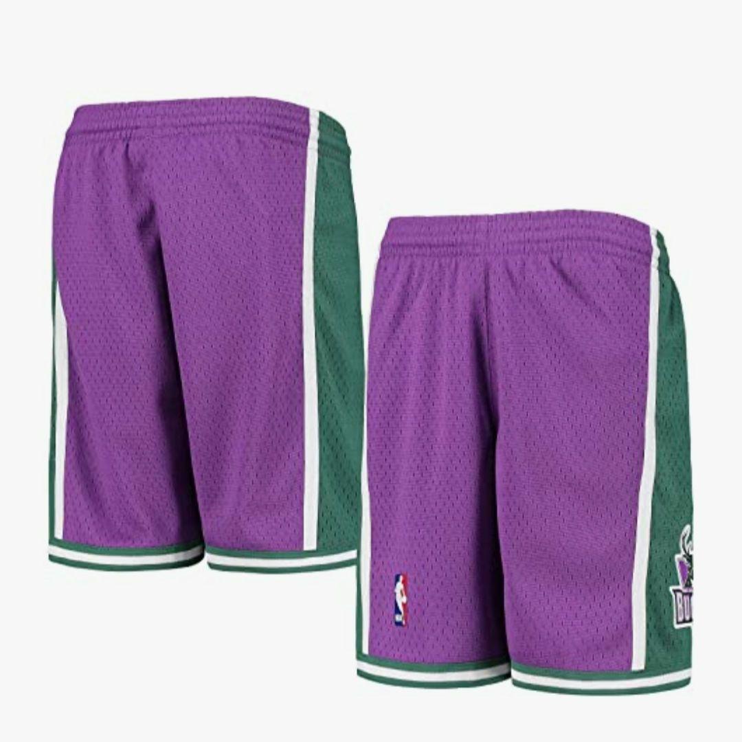 【新品未使用タグ付き】 MITCHELL＆NESS NBA BUCKS バスパン