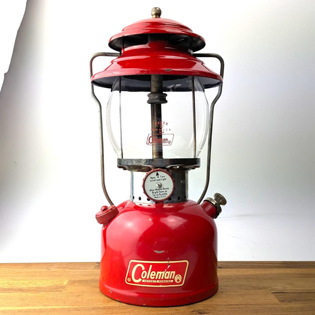 Coleman パテペン コールマン 200A ランタン 67年3月 レッド