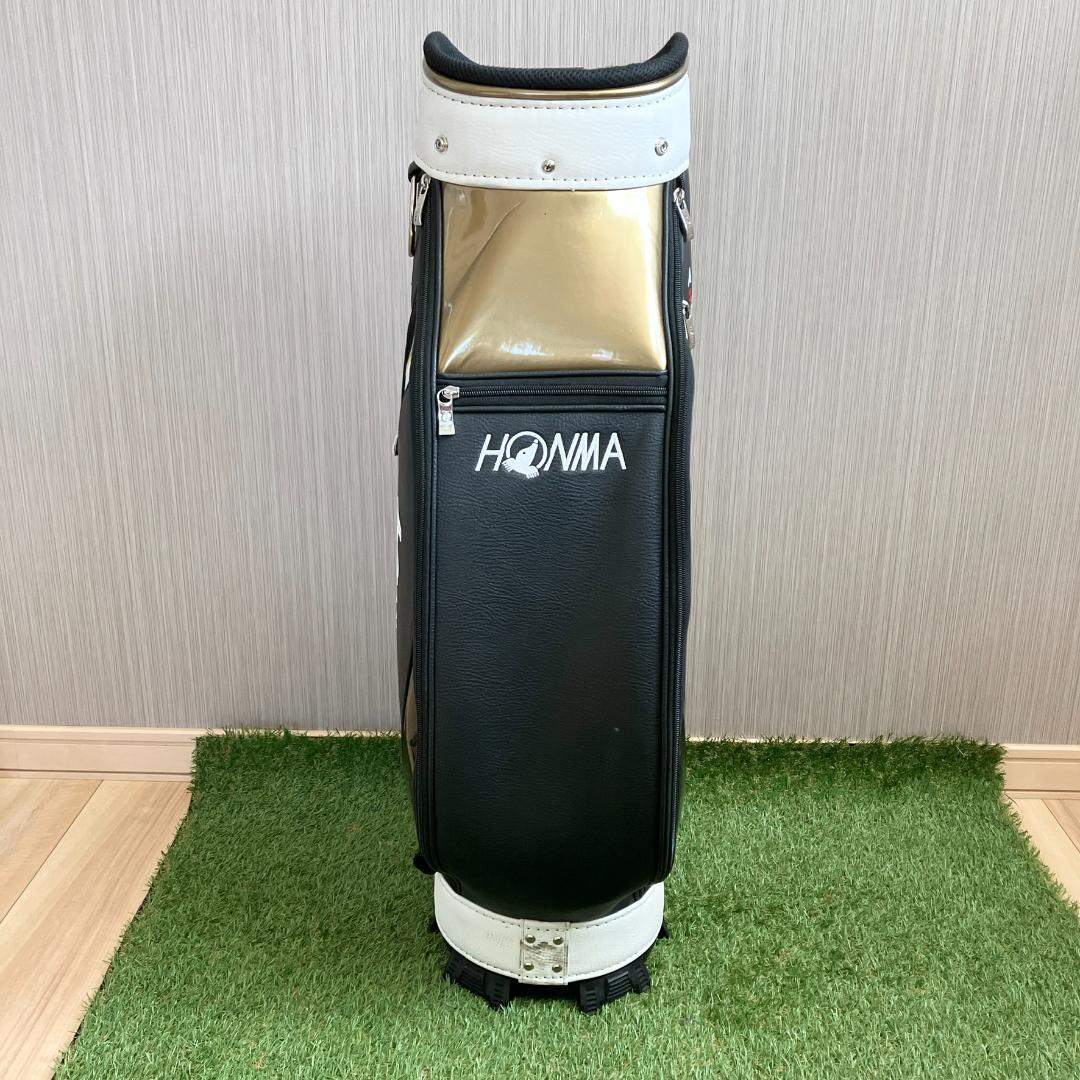 【むむむ】ホンマ キャディバッグ T//WORLD 高級モデル ブラック