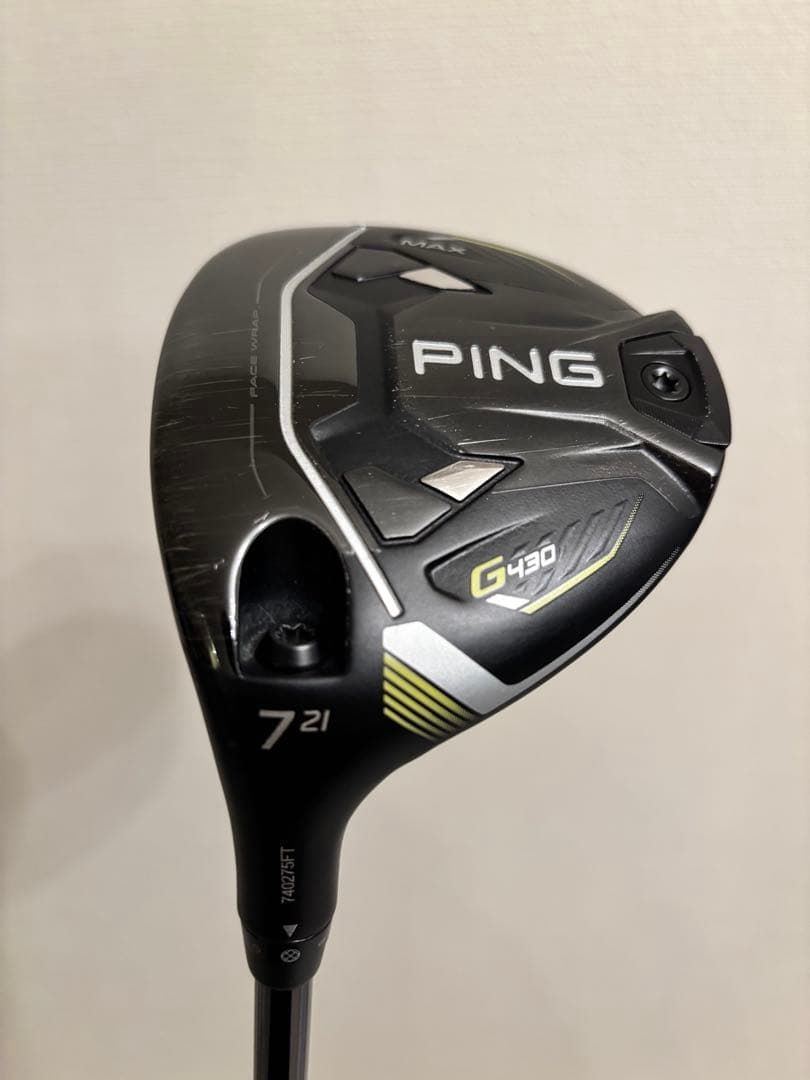 レフティ PING G430 MAX 7W TOUR 2.0 BLACK 75S