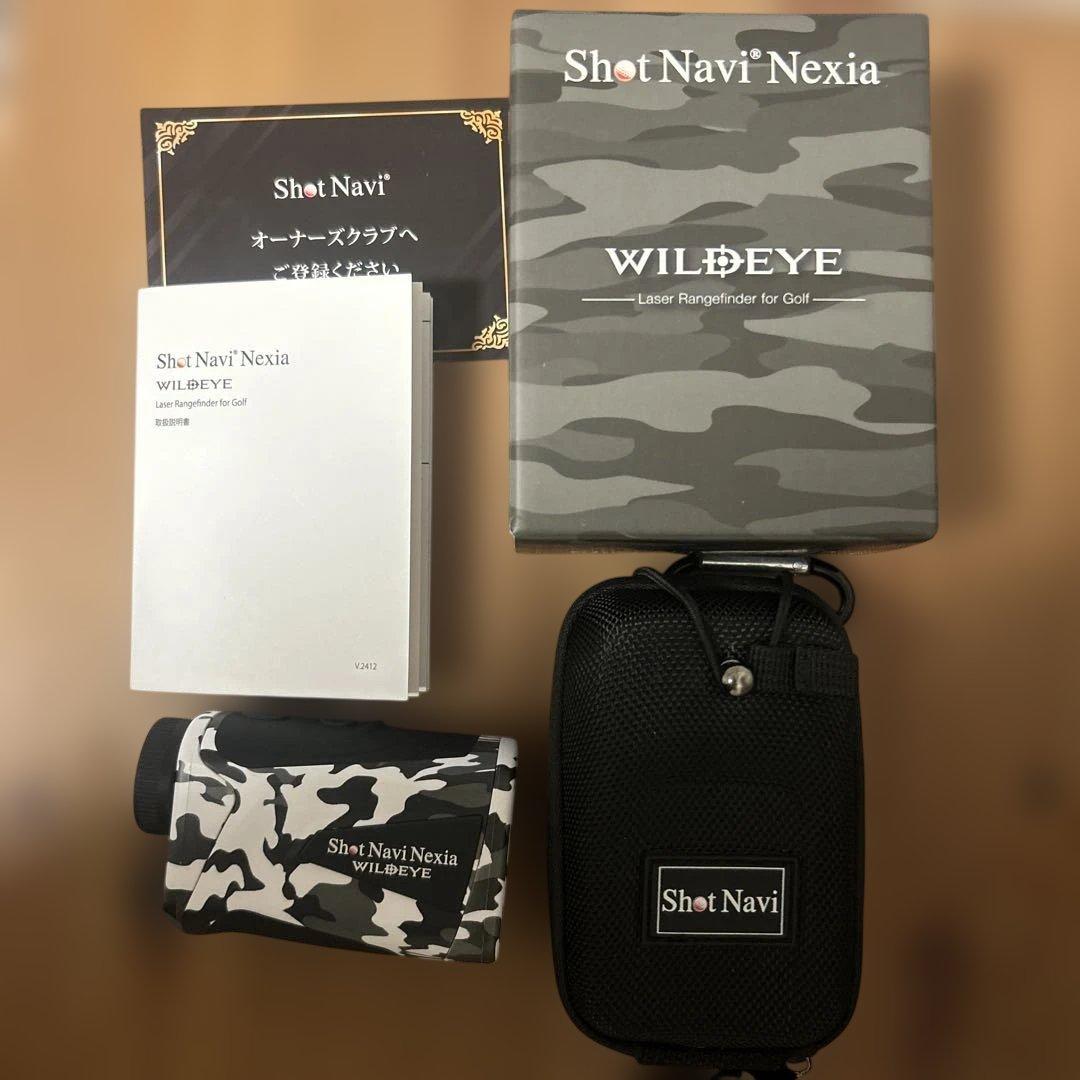 【高低差対応】Shot Navi Nexia WILDEYE レーザー距離計