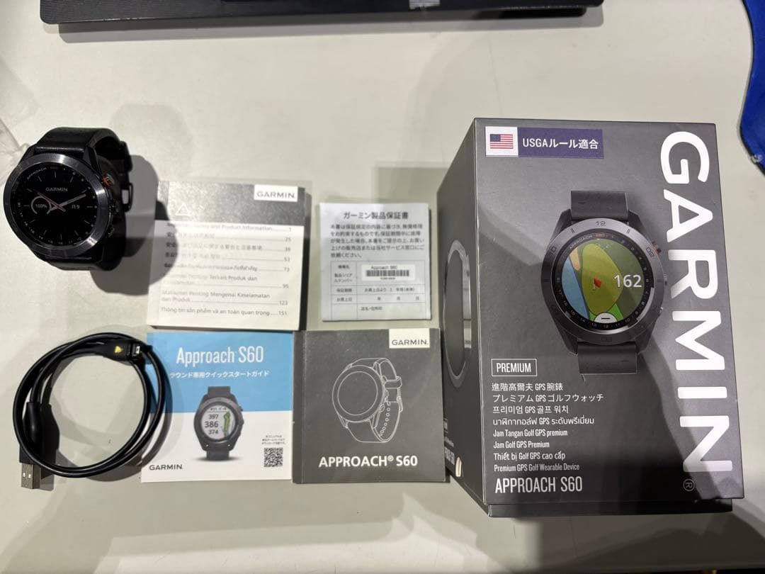 GARMIN Approach S60 GPSゴルフウォッチ
