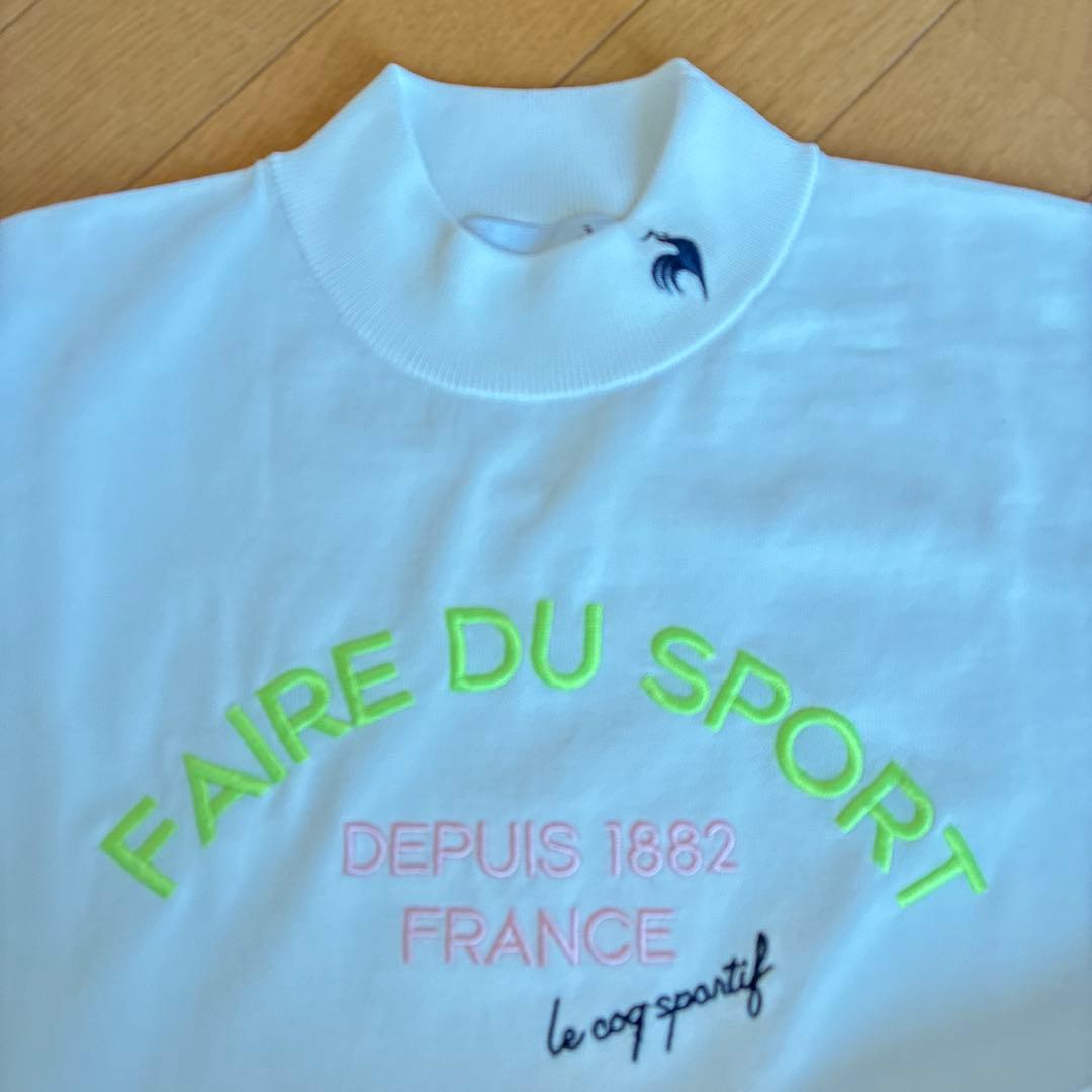 le coq sportif ハイネックセーター ホワイト
