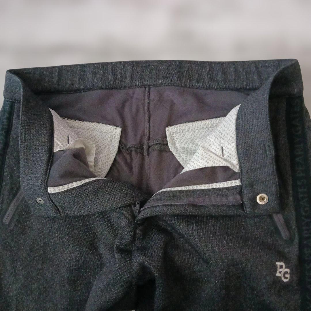 パーリーゲイツ 裏起毛 ストレッチ パンツ　サイドテープ ゴルフ サイズ5 美品