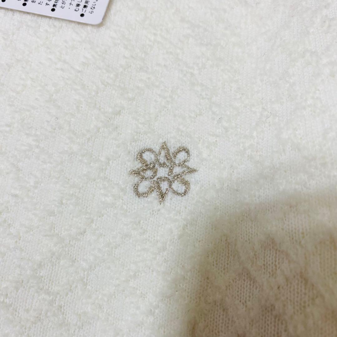 ⚫︎未使用 St ANDREWS コットン ニットプルオーバー ゴルフ 刺繍