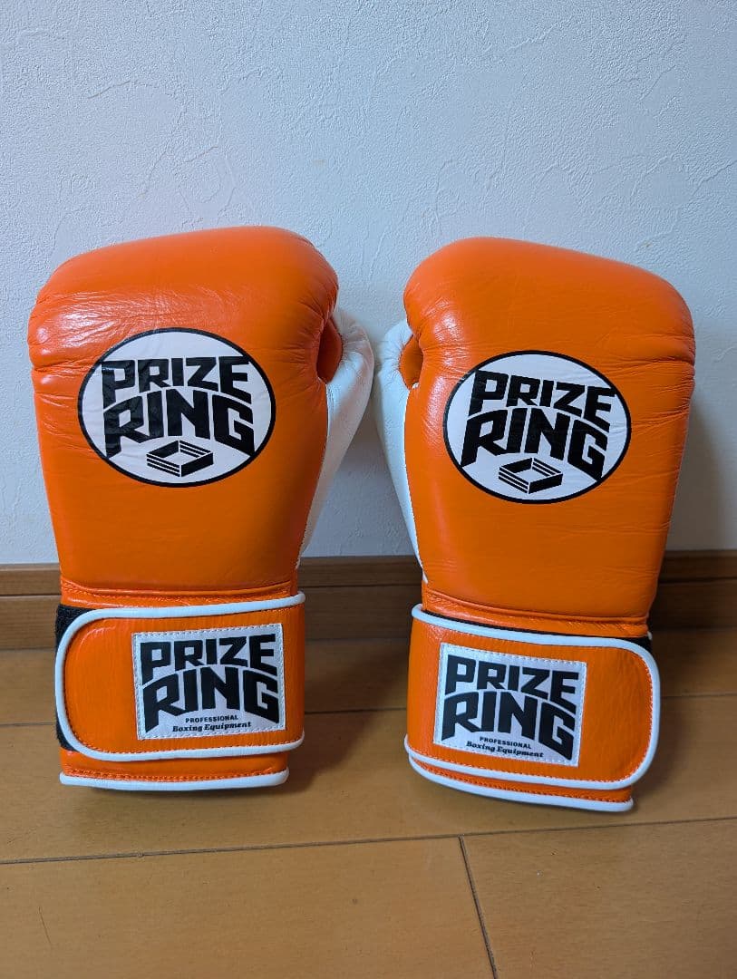PRIZE RING ボクシンググローブ 10oz オレンジ