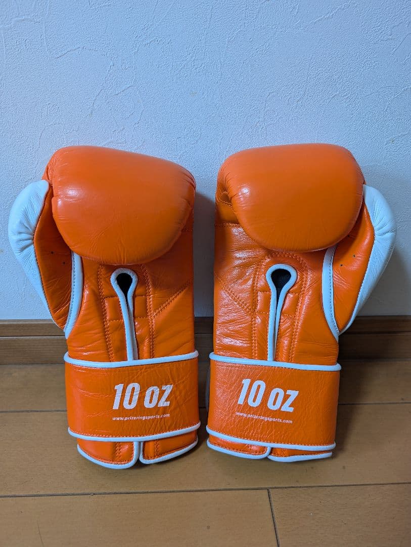 PRIZE RING ボクシンググローブ 10oz オレンジ