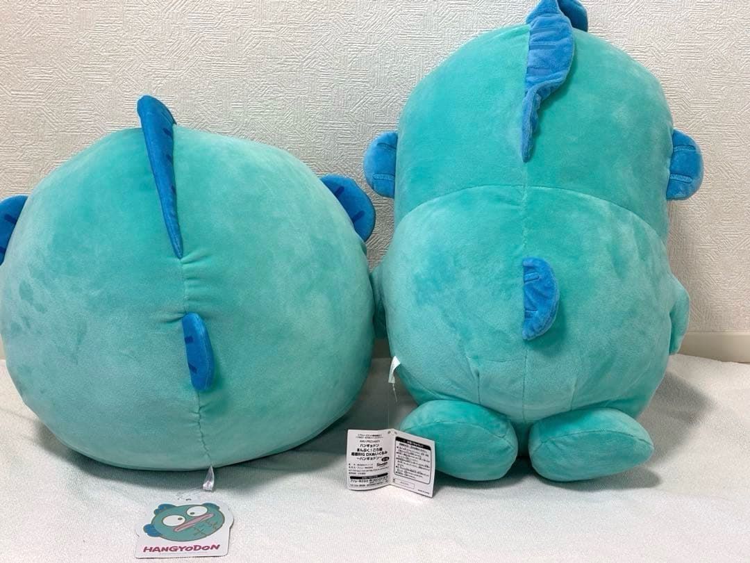 ハンギョドン　まとめ売り　ぬいぐるみ　つめちゃう超BIG さわやかケープドール