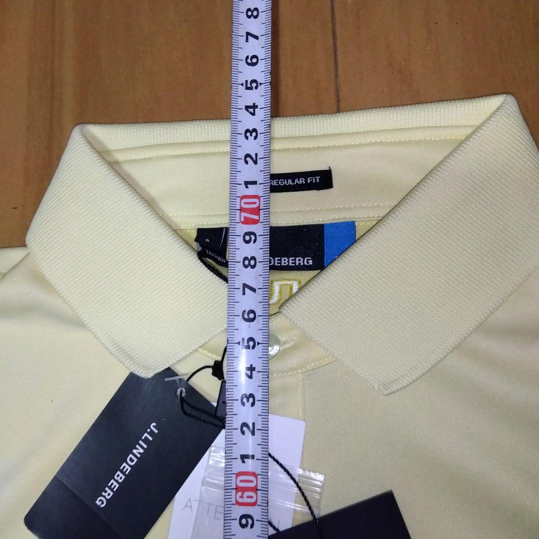 J.Lindeberg ゴルフシャツ イエロー 44