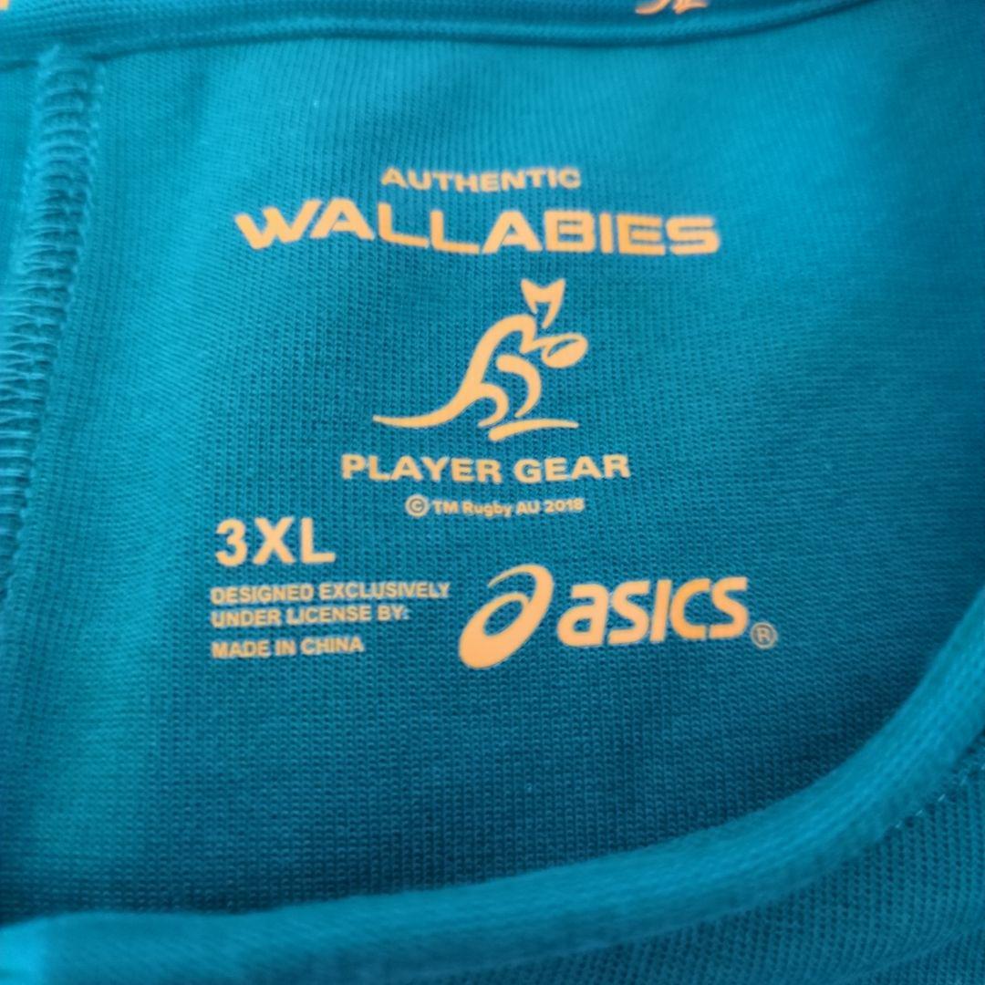【稀少サイズ3XL】ASICS ラグビー オーストラリア代表ワラビーズスウェット