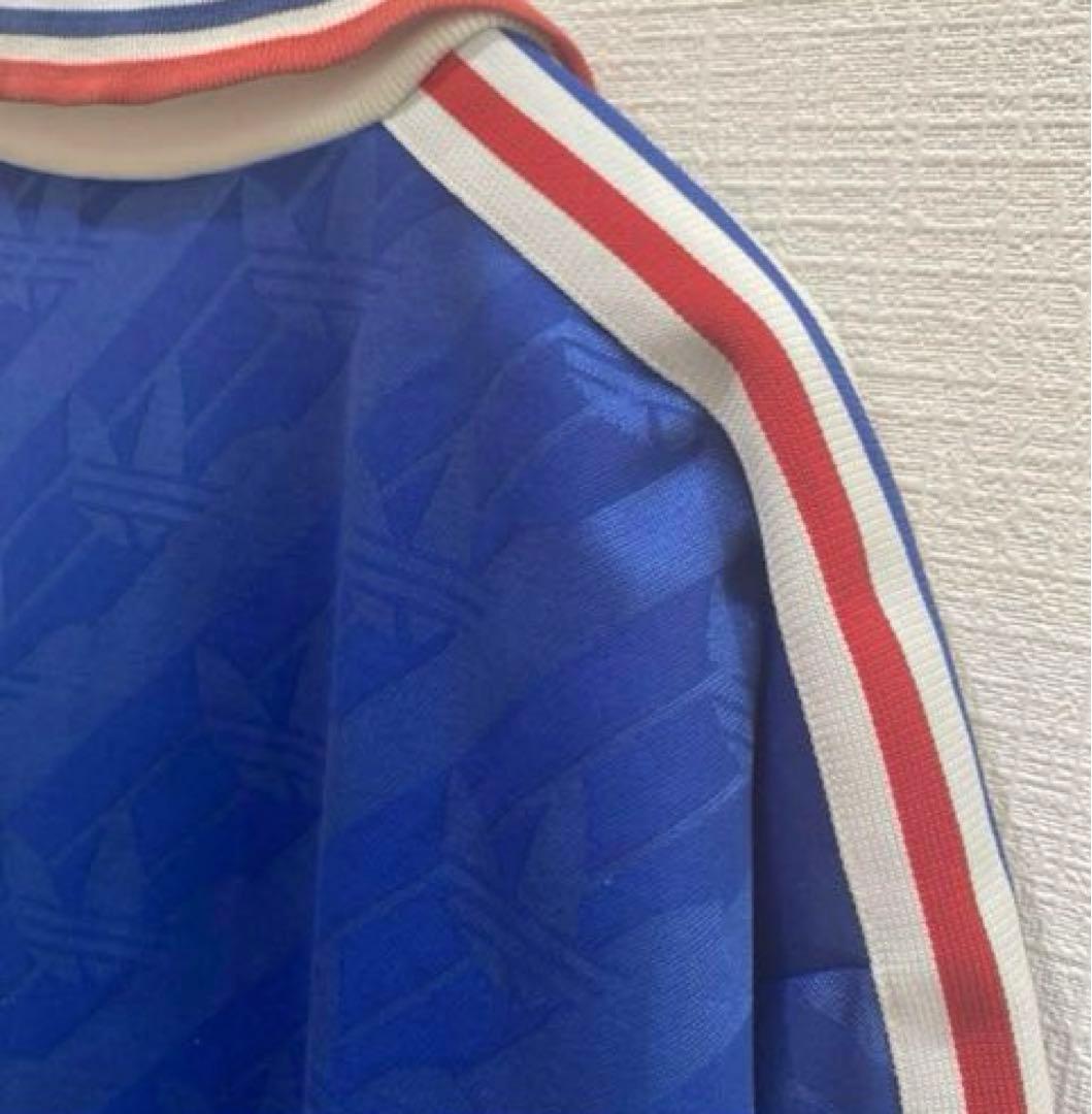 当時モノ ユニフォーム アディダス／フランス 94 サッカー ジダン カントナ