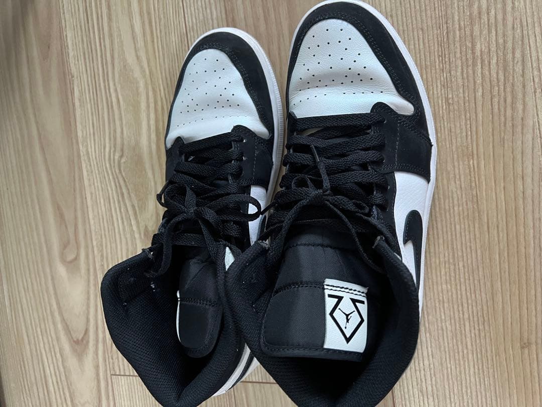 Nike Air Jordan 1 Low Black White 28cm¥
