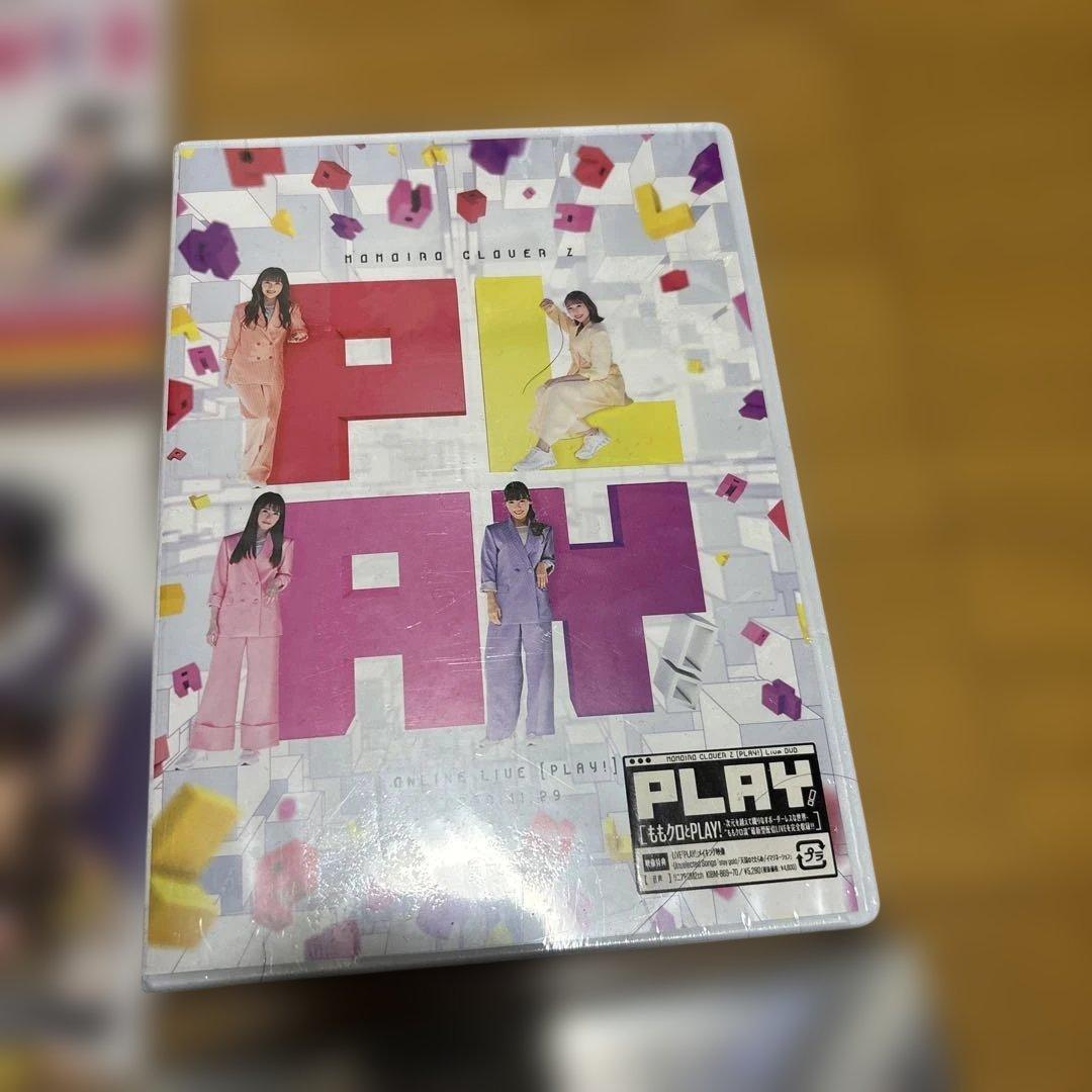 ももクロ　DVD /CD/レコードセット PLAY タオル、缶バッチ付