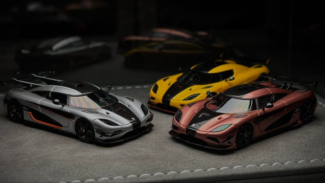 Gryning Model 1/64 ケーニグセグ　one:1 シルバー