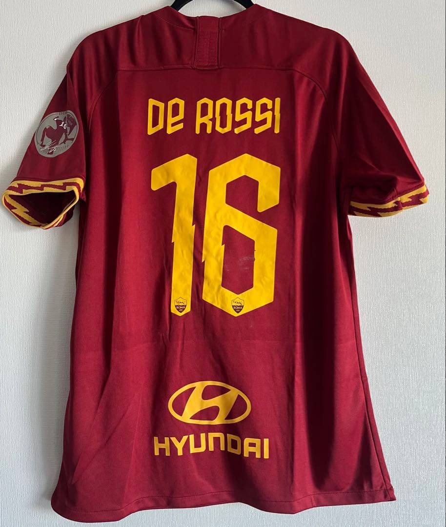 サッカー　ASローマ 18/19　デ・ロッシ #16　ユニフォーム　特別仕様