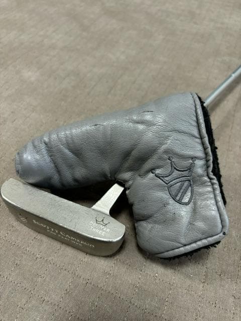 希少 スコッティキャメロン 34in デルマー3 プロプラチナム ヘッドカバー付