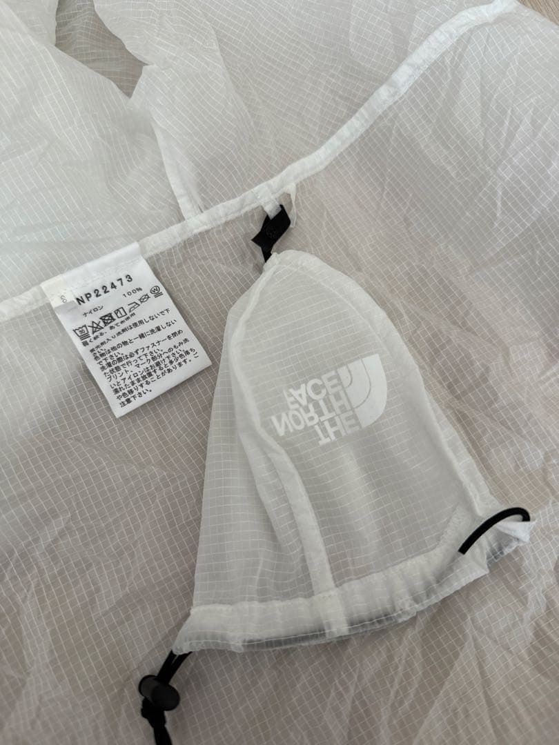 THE NORTH FACE ウィンドブレーカー L ホワイト ノースフェイス