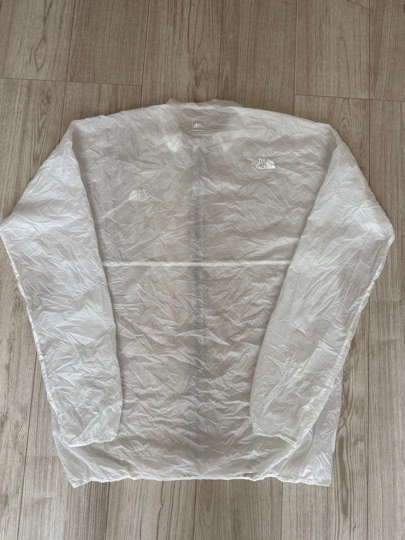 THE NORTH FACE ウィンドブレーカー L ホワイト ノースフェイス