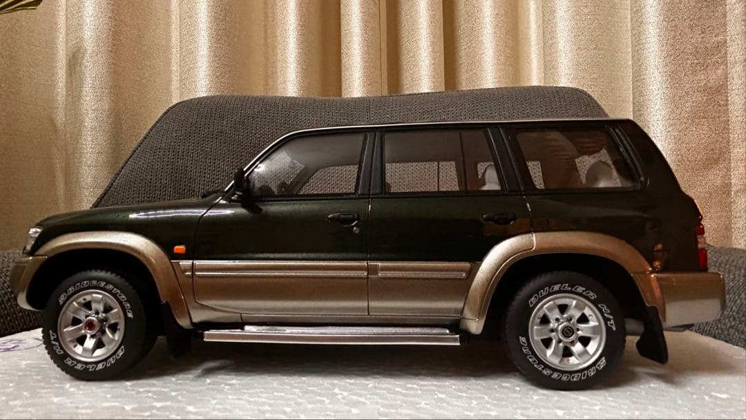 本日限定！オットーモービル 日産 パトロール GR Y61 1998 グリーン
