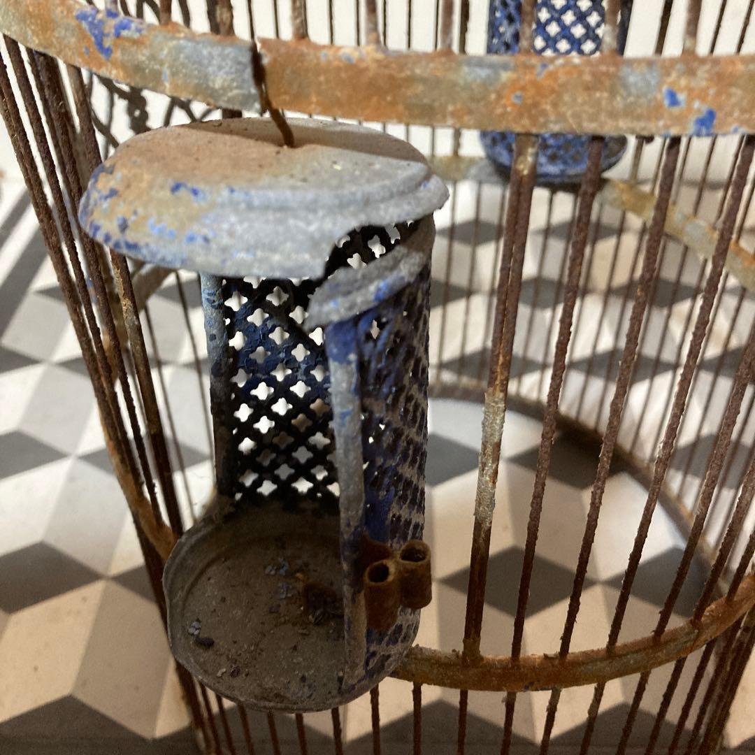 フランス　アンティーク　鳥籠