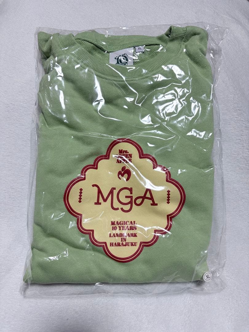 Mrs. GREEN APPLE クルーネックプルオーバー グリーン XL