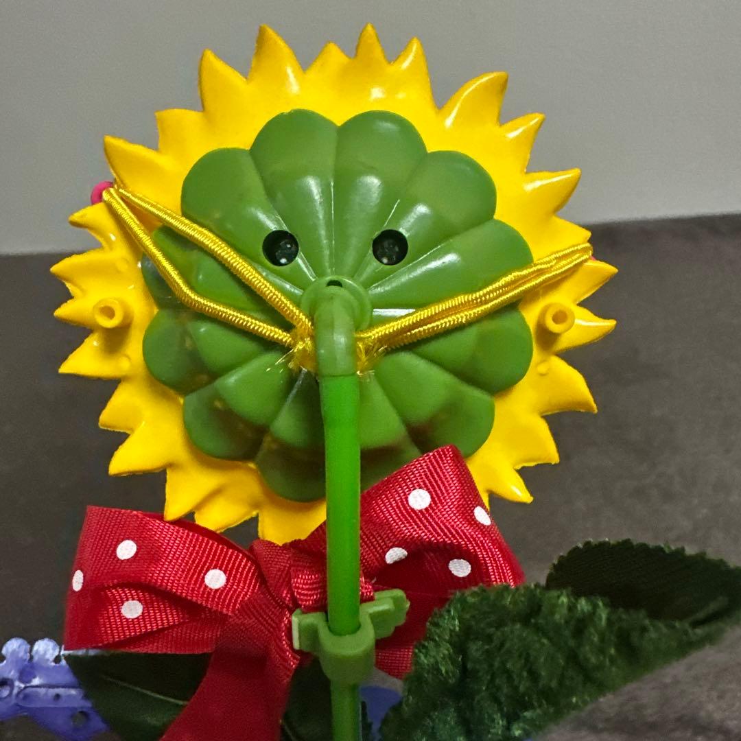 昭和レトロ　フラワーロックひまわり