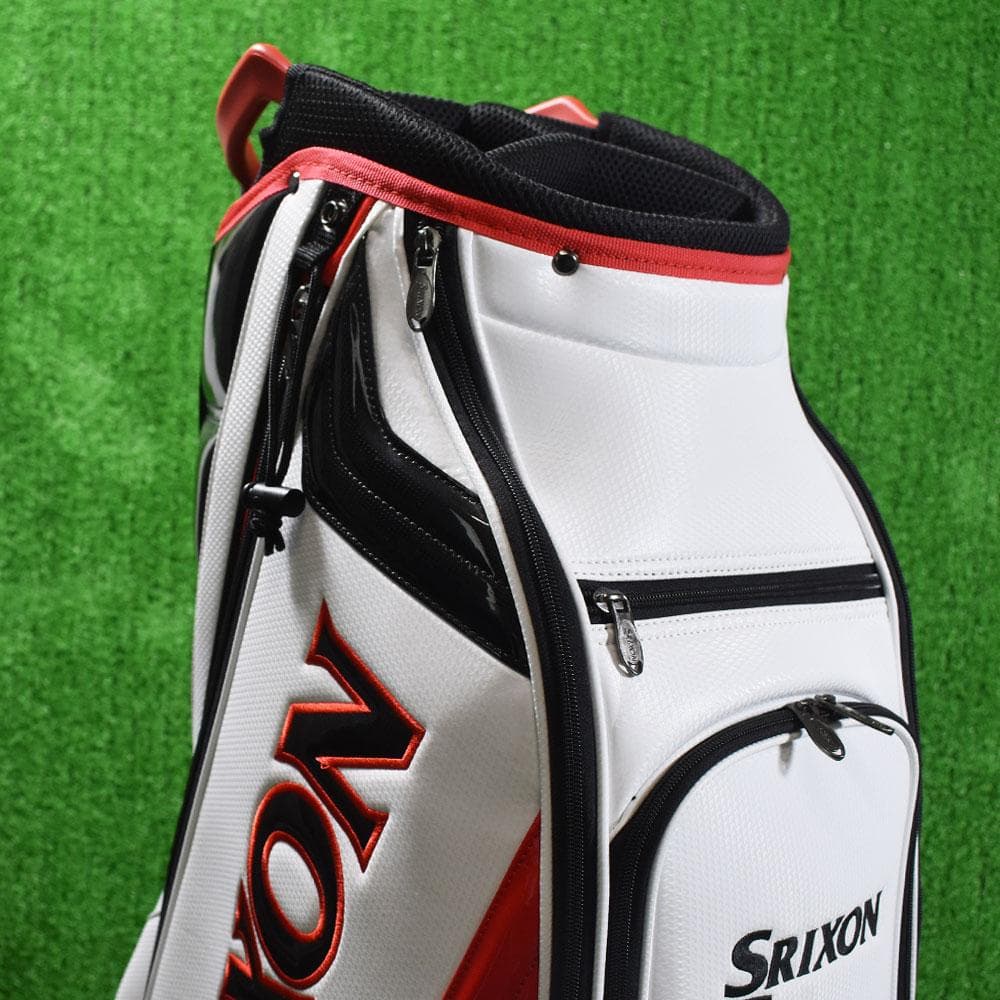 SRIXON/スリクソン ゴルフ キャディバッグ９.５型【ホワイト】美品！