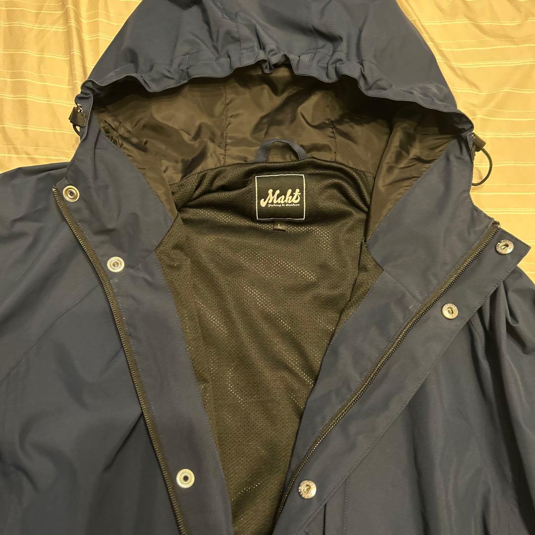 値下げします　MAHF ネイビー ジャケット L